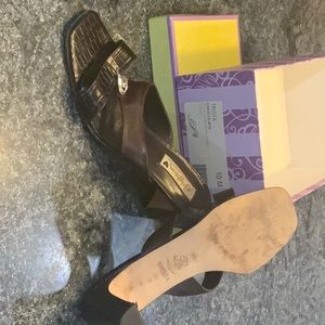Brighton Trista sandal with heel size 10